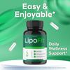 (2 Pack) Lipo Fit Capsules - Advanced Lipo Fit Formula Support All Natural Premium Ingredients Maximum Strength, Daily Premium Vitamins Pills Reviews for Health & Wellness, 120 Capsules for 2 Months view 2