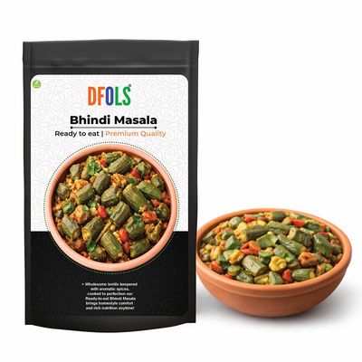 Bhindi Masala Ready to Eat Okra Curry 0.55lb 8.82oz 250g