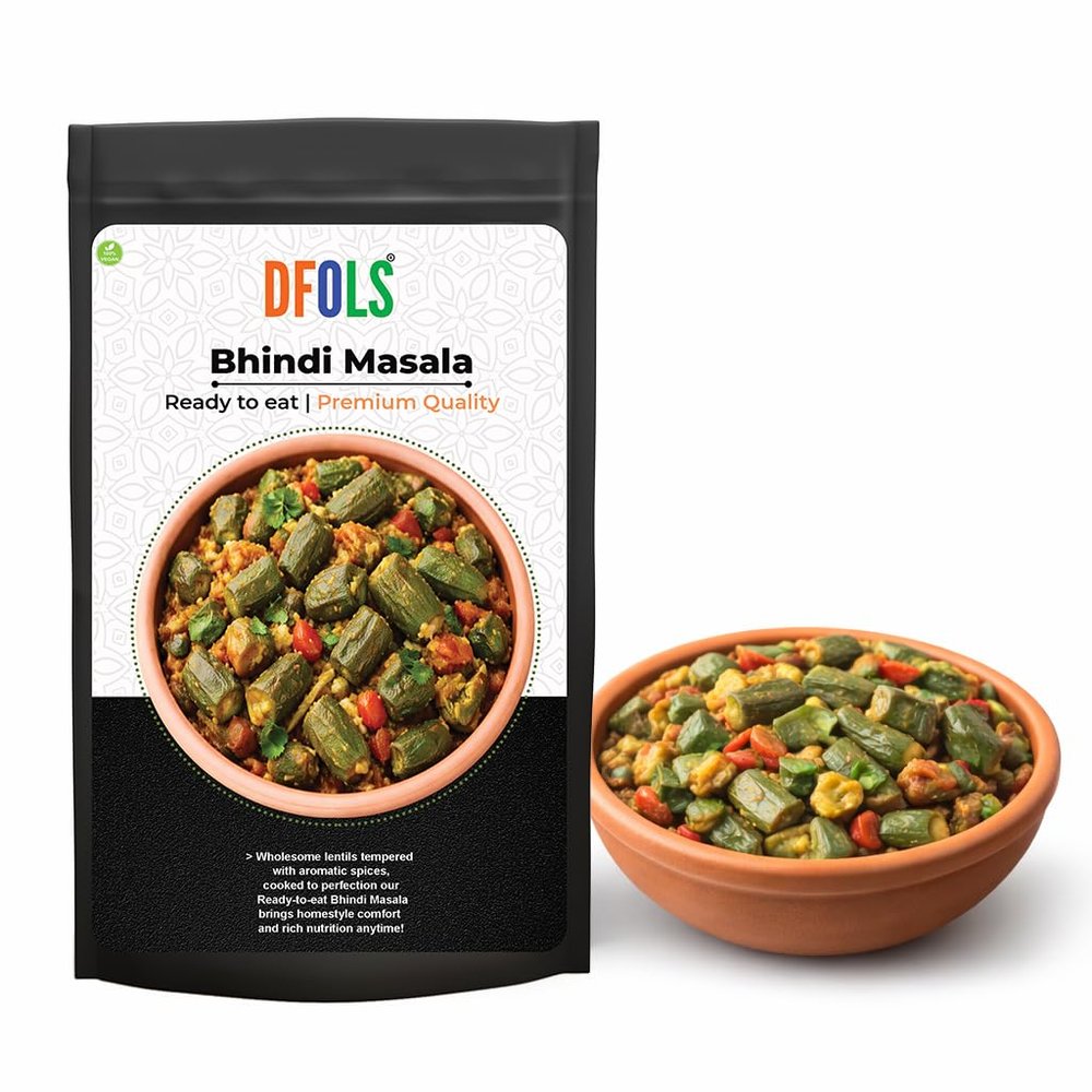 Bhindi Masala Ready to Eat Okra Curry 0.55lb 8.82oz 250g