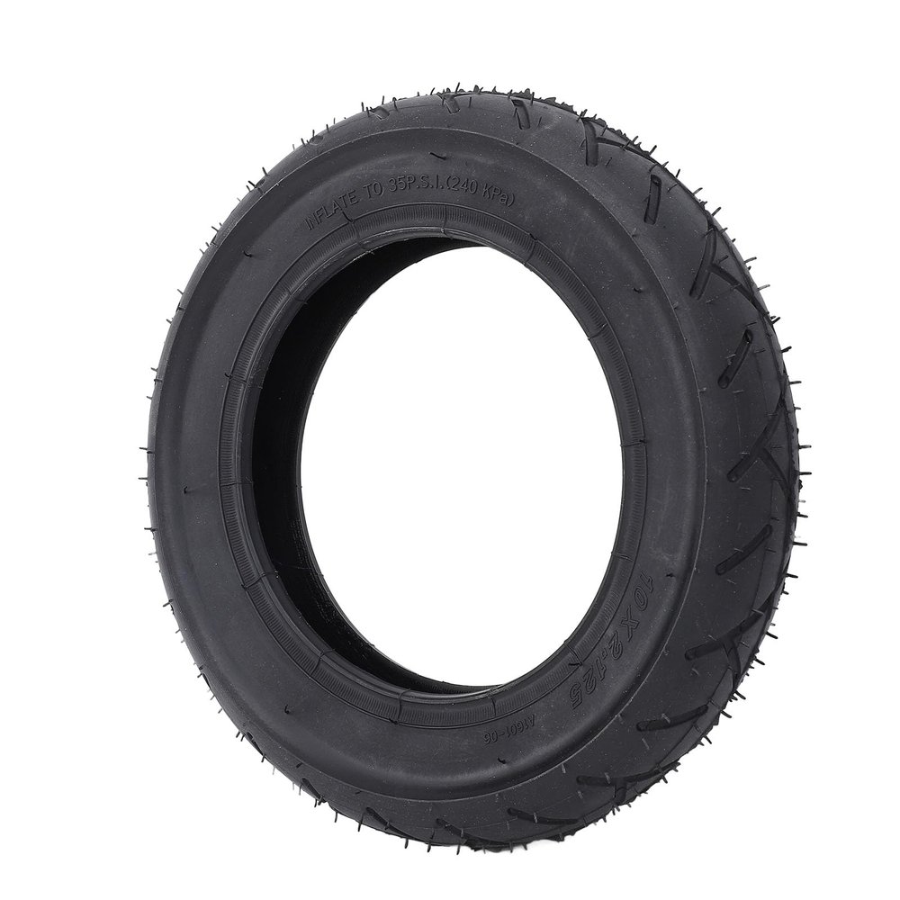 10x2.125 Electric Wheelchair Outer Tire, Power Wheelchair Tire Replacement, Premium Rubber Shock Absorbing Tire with Explosion Proof Design for Electric Wheelchair and