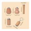 1pc Wooden Facial Massage Roller Iron Ball Massage Tools Mini Hand-Held Skin Care Tools Easy to Clean and Use(Style 03) view 2