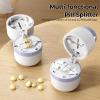 Daviky Pill Cutter 1/4, Adjustable Pill Cutter Splitter for Small and Tiny Pills with Accurate Alignment, Dual Safety Blades, Tablet Cutter for Small or Large Pills, Vitamins, Medication view 3
