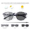 VisionGlobal 2Pairs Photochromic Gray Sunglasses for UnisexPortable Progressive Multifocal GlassesGray,+0.00/+2.25Magnification view 4