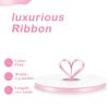 LoomJoyz 100 Yards Pink Satin Ribbon 1/4 Inch Double Face Ribbon for Gift Wrapping Bouquets Crafts Wedding Decoration view 2