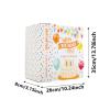 12 Day Birthday Countdown Calendar, Fillable Birthday Arrival Advent Calendar with Raffia Packaging, DIY Fill Your Own Countdown Box for Home Celebration Daily Surprise Intimate Gathering Use (1) view 3