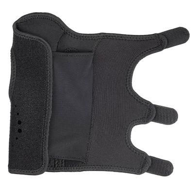 ibasenice Adjustable Skin-friendly Wrist Brace with Steel Plate Support Protective Sports Hand Cover for Wrist Joint Sprain for Gym and Sleeping Black