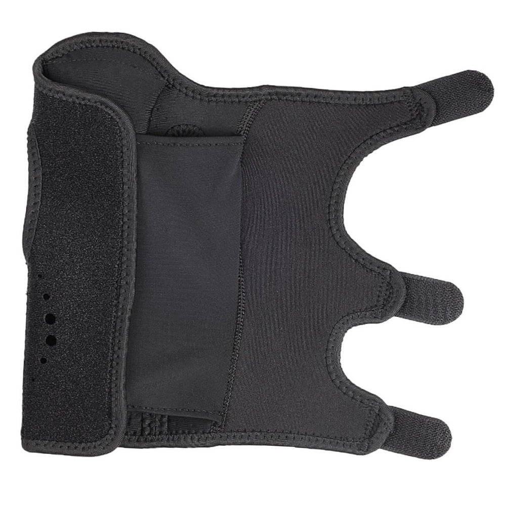 ibasenice Adjustable Skin-friendly Wrist Brace with Steel Plate Support Protective Sports Hand Cover for Wrist Joint Sprain for Gym and Sleeping Black