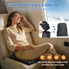 JUMPOW Inflatable Seat Cushion for Travel & Office Chairs, Pressure Relief Air Travel Cushion with Pump for Long Sitting, Car Seats, Airplane Travel Seat Cushion, Portable & Comfortable view 4