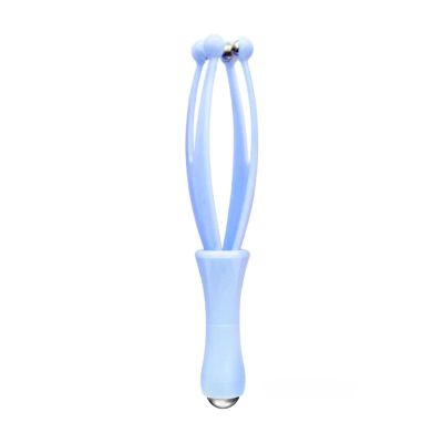 Finger Massager 360 Degree Rolling Steel Ball Massage Health Care Tools(Blue)