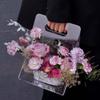 1PCS Flower Wrapping Box Paper Transparent Floral Bouquet Arrangement Supplies for Party Festival Wedding Valentine's Day Mother's Day view 2