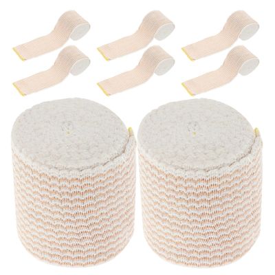 POPETPOP 8 Rolls Athletic Sports Bandage Wrap with High Elasticity and Breathable Material, Adjustable Fixation Tape for Wrist, Ankle, Knee Support and Injury Prevention in Outdoor
