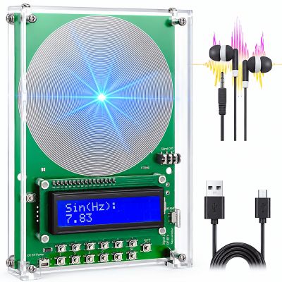 blinvcra Frequency Generator for Healing, 2026 Upgrade 7.83Hz Schumann Resonance Generator, Adjustable 0.01Hz30kHz Frequency, USB Powered Device for Sleep, Meditation and Yoga with LCD Display