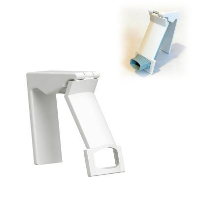 Inhaler Assistive Device for Ventolin, Easy-Grip Respiratory Aid, Ergonomic Handle for Standard MDI Canisters, Hand Mobility Support Tool (White)