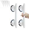 Shower Grab Bars, Suction Cup Bathroom Safety Rails for Elderly, Handicap, Disabled - Non-Slip Shower Handles for Bathtub, Toilet, Balance & Stability Support view 1