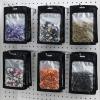 100-pack 7.8 x 11.8 Inch Large Mylar Bags with Clear Window Resealable Foil Pouches for Food Storage Smell Proof Edible Packaging Bag for Jewelry Small Business Shipping Bags, Matte black view 4