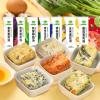 7-Flavor fresh vegetable soup, Instant freeze dried vegetable soup, corn soup, seaweed spinach soup, meal replacement breakfast, nutritious wild vegetable soup, side dishes (30 packs,7 flavors mixed) view 3