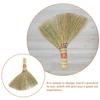 NULYLU Handmade Woven Small Bed Broom with Handle, Manual Household Cleaning Brush for Indoor Dusting and Desk Sweeping, Traditional Straw Material Suitable for Home and Restaurant Use view 3