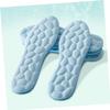 OSOLADY 6 Pairs Anti-Slip Shoe Insoles for Men and Women, Sweat-Absorbing 4d Pebble Texture, High-Elastic Shock-Absorbing Inserts for Standing Day, Blue Trim-to-fit Size 37/38 view 4