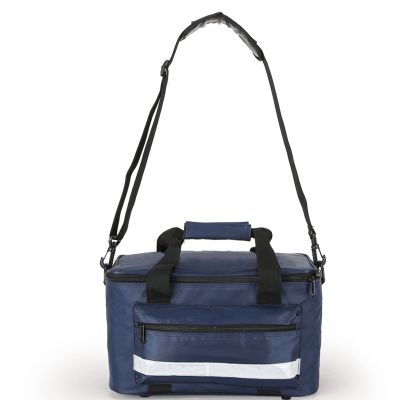 First Aid Bag Empty,Professional Kits Storage, Responder for Emergency Home Office Car Outdoors Boat Camping Hiking(Navy Blue)