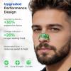 Extra Strong Nasal Strips for Snoring Relief (100 Count) - Instant Nasal Congestion Relief for Better Sleep & Exercise, Nose Strips Drug-Free, Skin-Friendly & Strong Hold - Deep Green, Large view 3