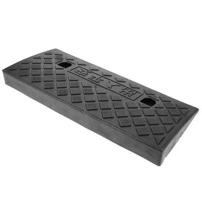 OKUMEYR Portable Threshold Ramp for Doorways and Sidewalks 0.5m Plastic Curb Ramp 5cm Height Lightweight Scooter for Home Entrance and Robot Cleaner Access