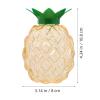 SHINYPASING Pineapple Candy Boxes 12pcs 8cm Plastic Favor Containers Sweet Treat Storage for Wedding Party Favors Snack Holders Sundries Trinket Boxes view 2