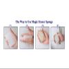 100 * 60 * 20mm Kitchen Cleaner Sponge Dishwashing for Bathroom Office Cleaning(20 PCS) view 3