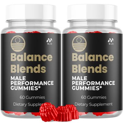 (2 Pack) Balance Blends Gummies, Official BalanceBlends Gummys with All Natural Ingredients, Balance Blends Advanced Health Support Supplement Max Strength Active Lifestyle Multivitamin (120 Gummies)