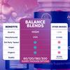 (2 Pack) Balance Blends Gummies, Official BalanceBlends Gummys with All Natural Ingredients, Balance Blends Advanced Health Support Supplement Max Strength Active Lifestyle Multivitamin (120 Gummies) view 3