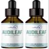 (2 Pack) Audileaf Drops Advanced Audileaf Drops Liquid Premium Formula All Natural Ear Health Support, AudileafDrops Daily Support Maximum Strength General Health & Wellness, 2 Bottles for 2 Months view 1