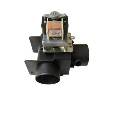 Industrial Washing Machine Drain Solenoid Valve, Compatible With MDB-O-3RA3, 90 Degrees, Laundry Appliance Spare Part(24V normally open,Double overflow port)