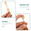 Housoutil Silicone Toothbrush Set 3pcs with Tongue Cleaner Soft Newborn Oral Care Tool Dental Hygiene for Boys view 3