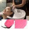 Baluue Portable Hair Washing Tray for Home and Salon Use, Plastic Shampoo Rinse Basin with Neck Rest, Lightweight Professional Hair Washing Shampoo Tray for Adults view 4
