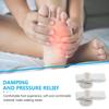 Holibanna Arch Support Cushions and Foot Arch Support Pads 2pcs, Flatfoot Correction Gel Inserts with Shock Absorption and Non-Slip Design, Foot Care Insoles for Men and Women Wearing Shoes view 3