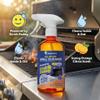 Grill Cleaner 3 Pack Grill Cleaner for Outdoor Grill BbqCleaner Spray and Griddle Cleaner Cleaning Kit with Grill Cleaning Tools and Citrus Cleaner view 3