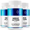 (3 Pack) Nerve Action Capsules, NerveAction Pills Advanced Maximum Strength, Neuropathy Supplement Health Function Support Vitamins, Premium Wellness Formula All-Natural Ingredients Capsulas (180 ct) view 1