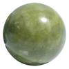 DIYEAH Green Jade Hand Massage Balls Hand Exercise Stress Relief Smooth Surface Fitness Rolling Balls Meridian Acupressure Therapy Wellness Relaxation view 1