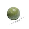 DIYEAH Green Jade Hand Massage Balls Hand Exercise Stress Relief Smooth Surface Fitness Rolling Balls Meridian Acupressure Therapy Wellness Relaxation view 2