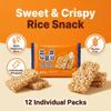 Korean Sweet Nurungji Pop Crackers () Crispy Glutinous Rice Snack, Healthy Roasted, ASMR Texture, Individually Packed (Sweet Nurungji Pop - 10.2oz (288g)) view 2