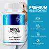 (5 Pack) Nerve Action Capsules, NerveAction Pills Advanced Maximum Strength, Neuropathy Supplement Health Function Support Vitamins, Premium Wellness Formula All-Natural Ingredients Capsulas (300 ct) view 3