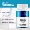 (5 Pack) Nerve Action Capsules, NerveAction Pills Advanced Maximum Strength, Neuropathy Supplement Health Function Support Vitamins, Premium Wellness Formula All-Natural Ingredients Capsulas (300 ct) view 4