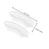 IDEANATEGRATE 5 Pairs Heel Cushion Inserts for Adults Self-Adhesive Gel Heel Pads Soft Double-Layer Thickened Comfort Inserts and Boots view 2
