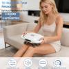 16 Head Massage Gun, Deep Tissue Percussion Massager for Back, Legs, Shoulders, Feet, Neck, Waist, Arms, Muscle Relief Body Massager with 9 Modes and 9 Intensities for Men and Women (White) view 3