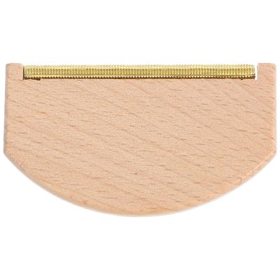HANABASS Wood Handle Wool Cashmere Comb Pilling Remover Manual Sweater Shaver Portable Defuzzing Tool for Woolen Coats and Knitwear Fabric Care