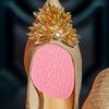 Homoyoyo 4 Pairs Womens High Heel Insoles Forefoot Pads, Thickened Breathable Metatarsal Cushion Grip Pads for Relief, Reusable Shoe Inserts for Comfort and Anti-Slip view 4