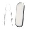 2pcs Stainless Steel Tongue Scrapers with Large Case view 3