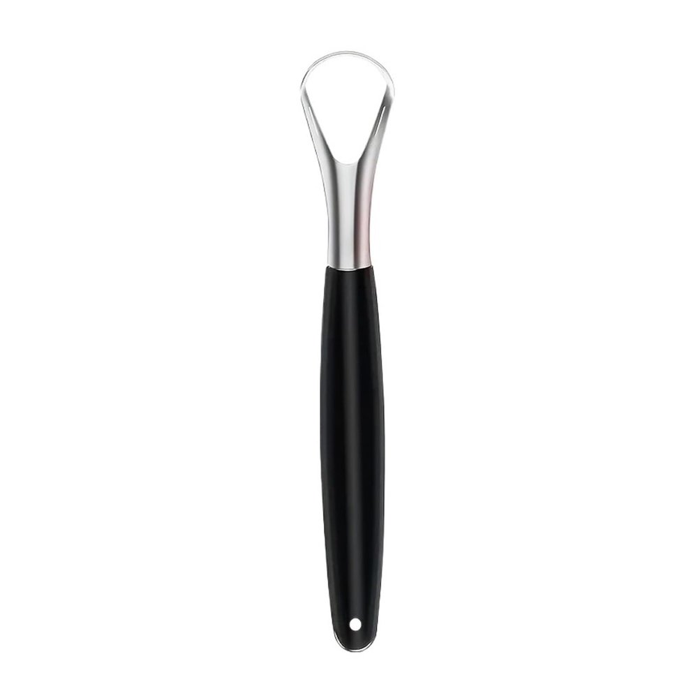1/2/3pcs Stainless Steel Tongue Scraper with Non-Slip Handle Travel Tool for HomeTravel Use(3pcs)
