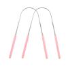 1/2pcs Stainless Steel Tongue Cleaning Scraper, Clearing Tool for Bad Breath Reduction(2pcs) view 1
