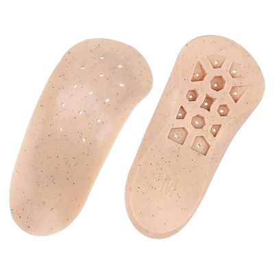 iplusmile Foot Arch Support Shoe Insoles Half Pads for Men Women, Nonslip Forefoot Cushion Inserts Heel Cup for Flat Feet and Leg Correction, Comfortable Shoe Cushion for Daily Wear