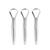 1/3/5/10Pcs Portable Single Layer Tongue Scraper Reusable Stainless Steel Fresh Breath Maker(3pcs) view 1
